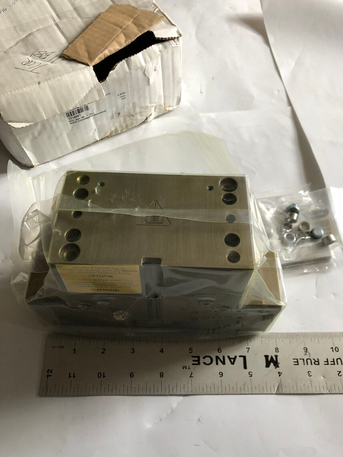 New Schunk Dpg+160-1-As Pneumatic Sealed Universal Gripper. 1316081,Ar