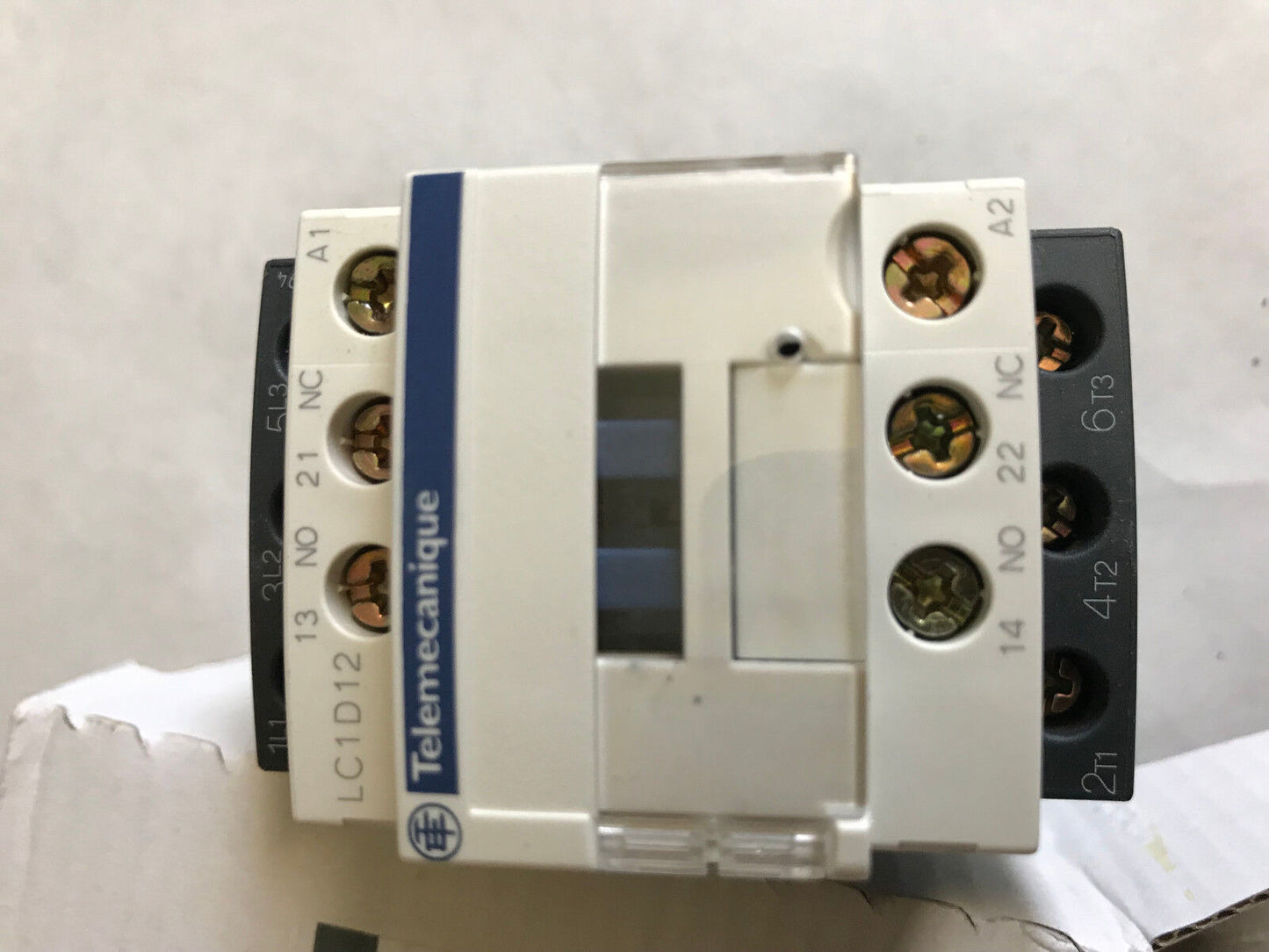 New Telemecanique Lc1-D12q7 Groupe Schneider Lc1d12 380V Q7 Contactor 600Vac,Sr