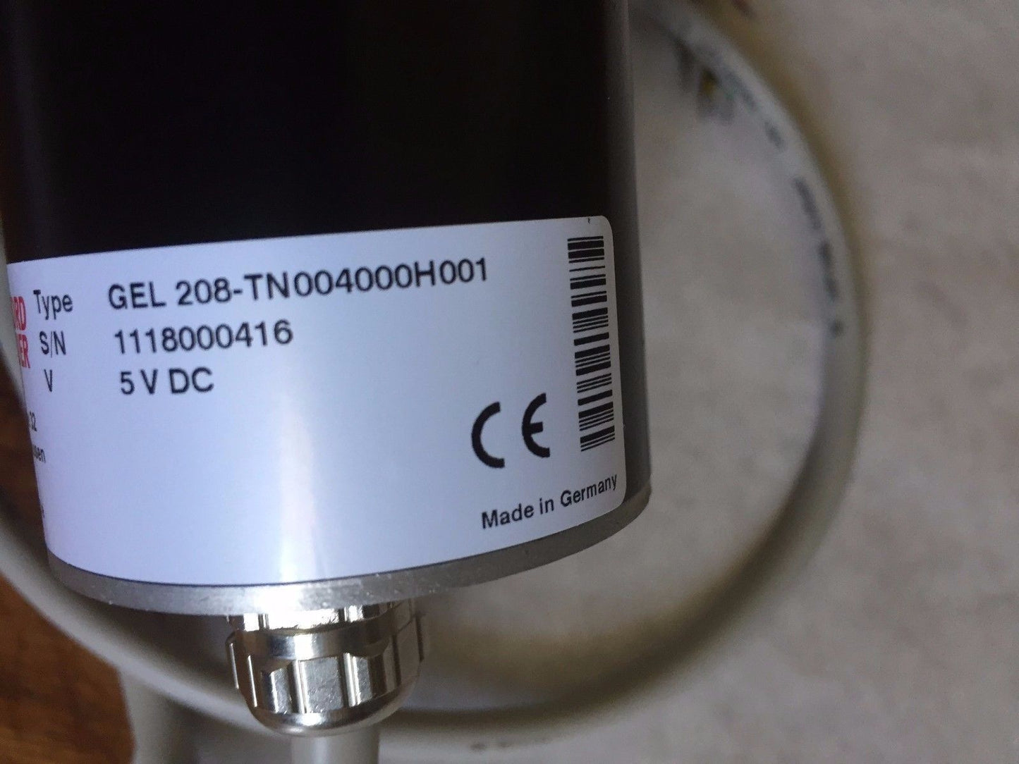 New Lenord+Bauer Gel 208-Tn004000h001 Encoder 5Vdc,Ap