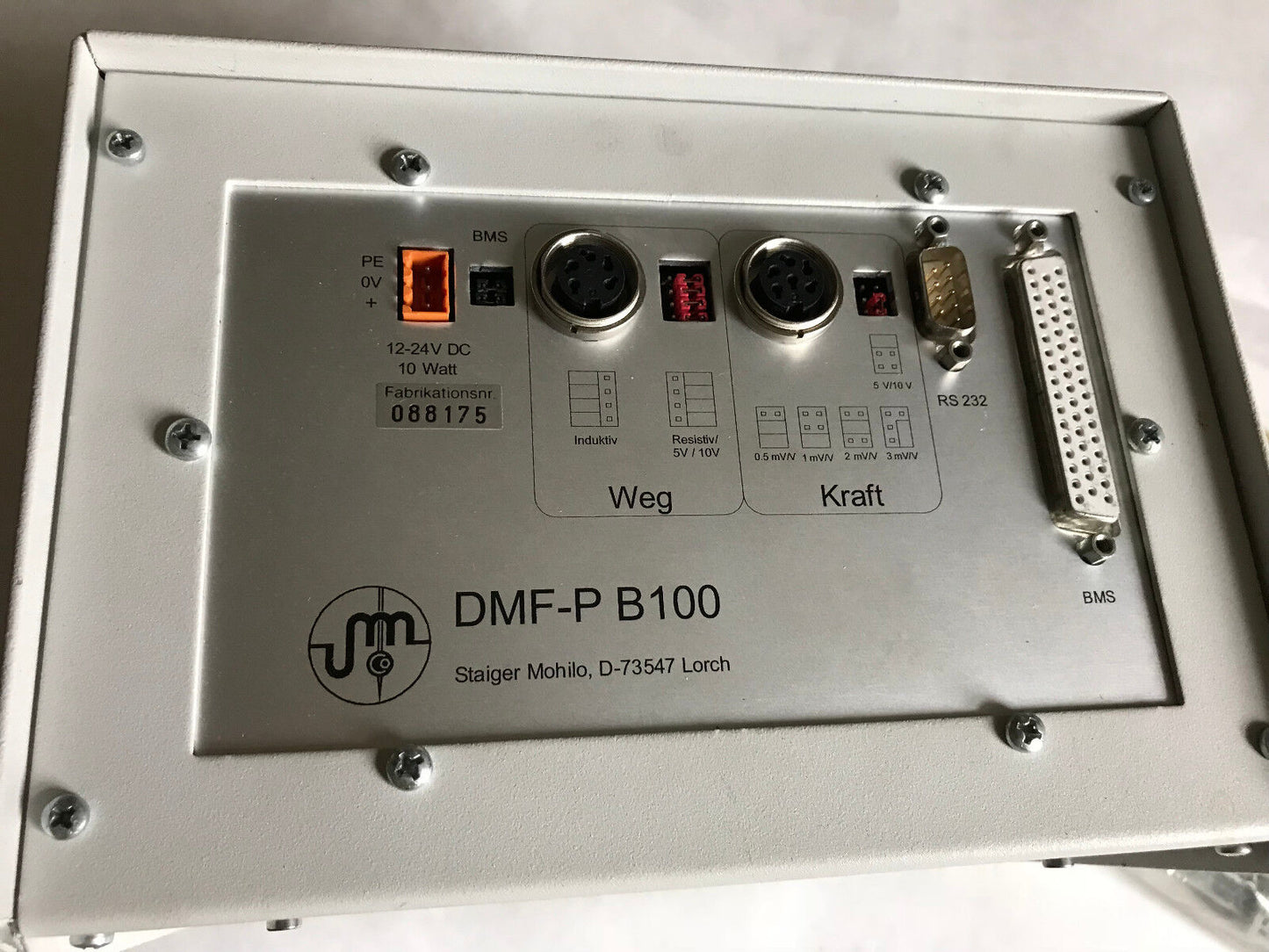 New Staiger Mohilo Dmf-P B100,H100 Hyperview-Sc Press Monitoring System,Sb