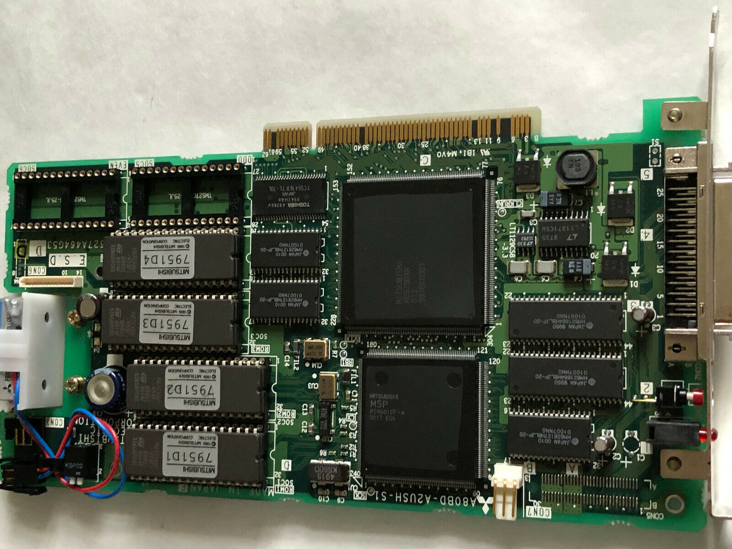 New Mitsubishi A80bde-A2ush-S1 A80bd-A2ush-S1 Pci Card A2ush-S1 Plc Cpu,Fl,Sv,Cw
