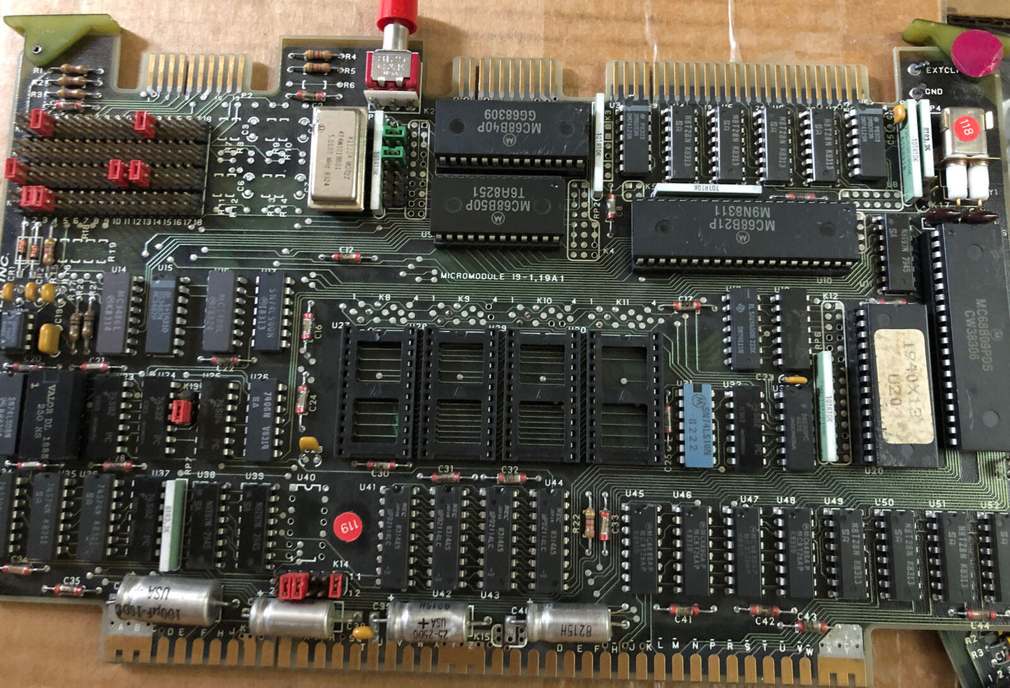 Motorola 84Ew8062b01,84Ew8062bq1 Micro Module 01Ew3062b02,Rev B,84Ew8062bo1,Cs