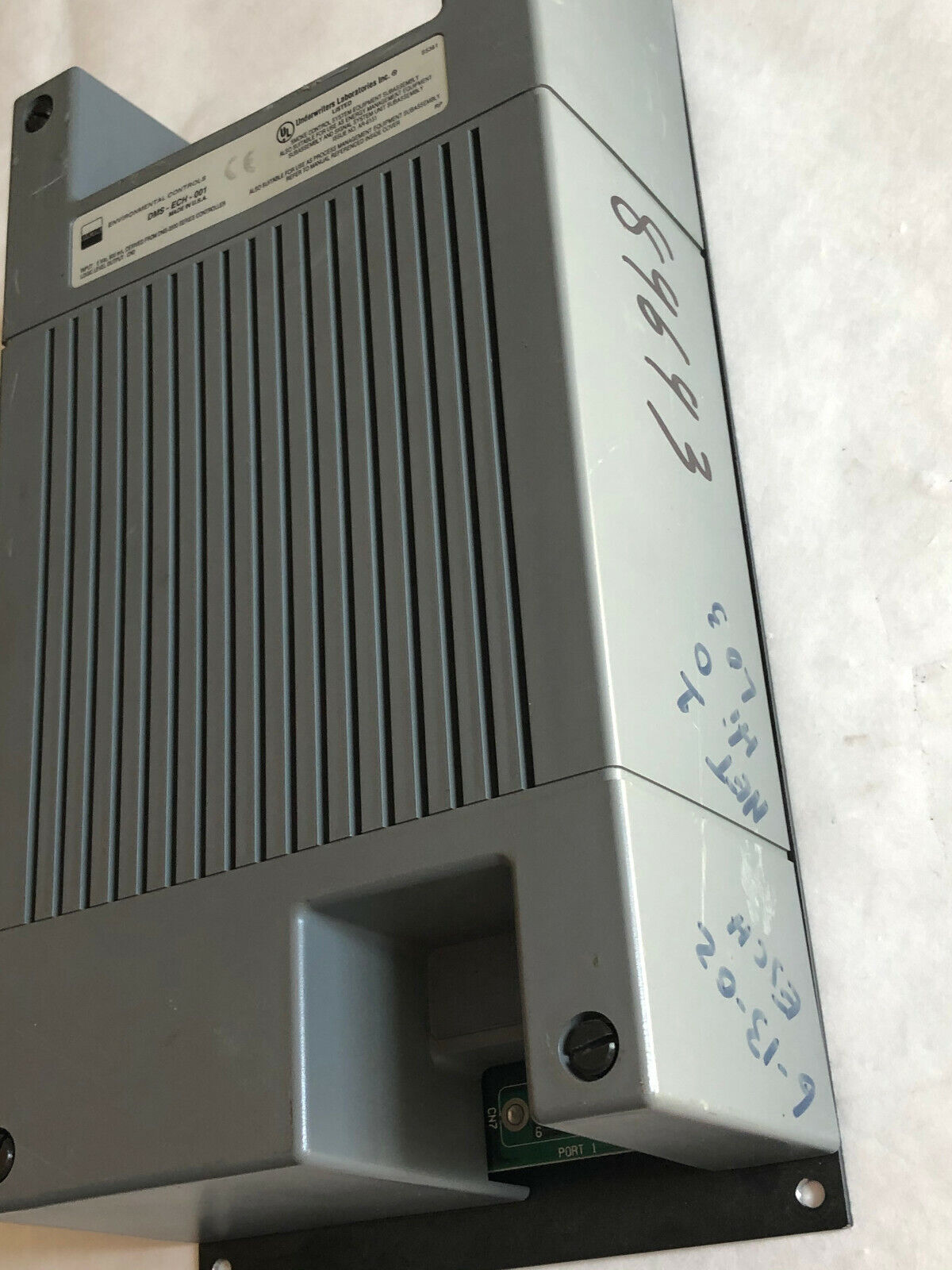 Invensys Dms-Ech-001 Control System Biebe Environmental Controls Dms-Ech-001,Cl