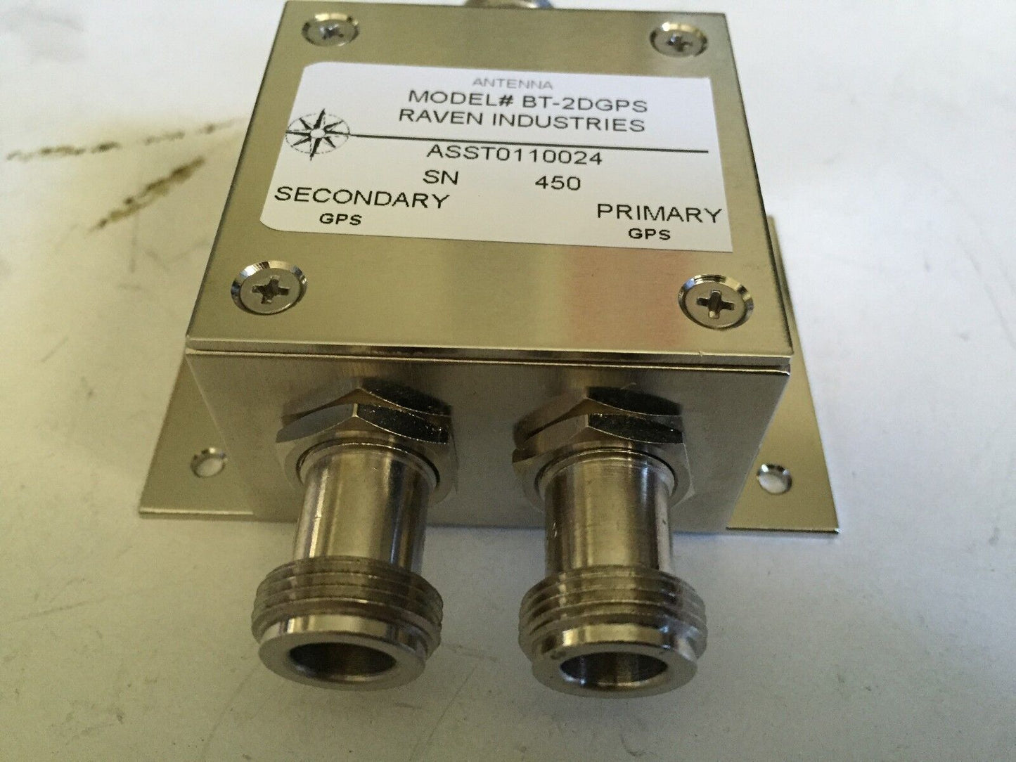New Raven Bt-2Dgps,Asst0110024 Antenna Gps Signal Splitter 2Way Passive,Ea