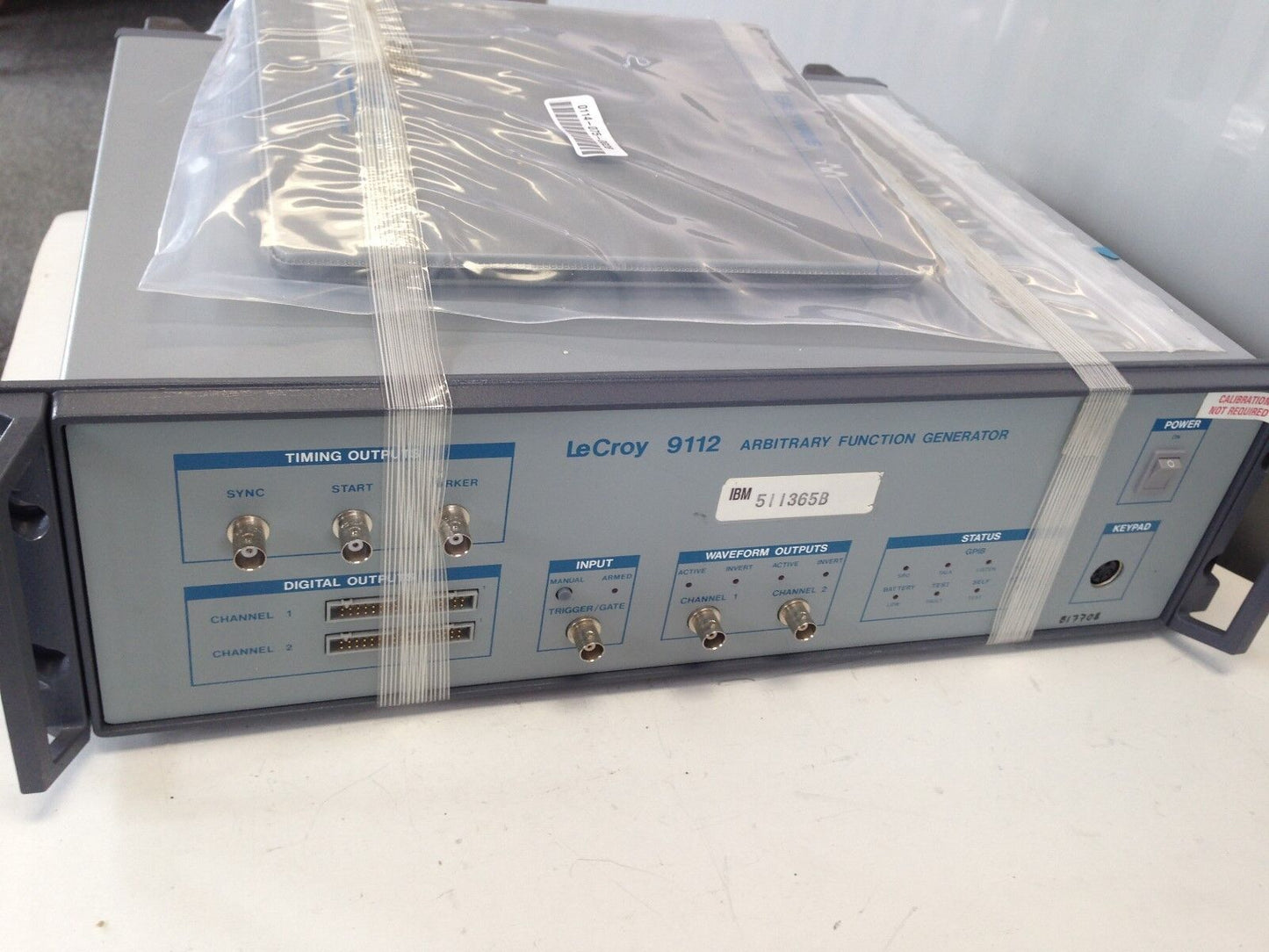 Lecroy 9112 Arbitrary Function Generator, 115 Vac/220V,Ey