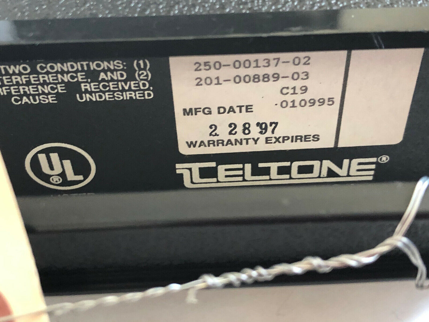 Teltone Tls-3 Telephone Line Simulator 250-00137-02,201-00889-03,Fc