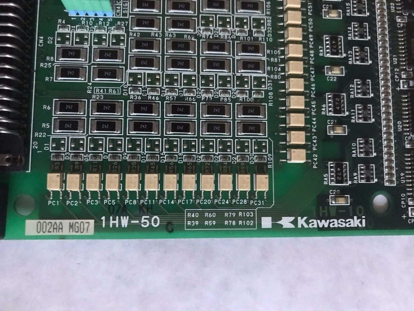 Kawasaki 1Hw-50,Kawasaki 50999-1777R10,002Aa Mg07 Robot Control Board,De