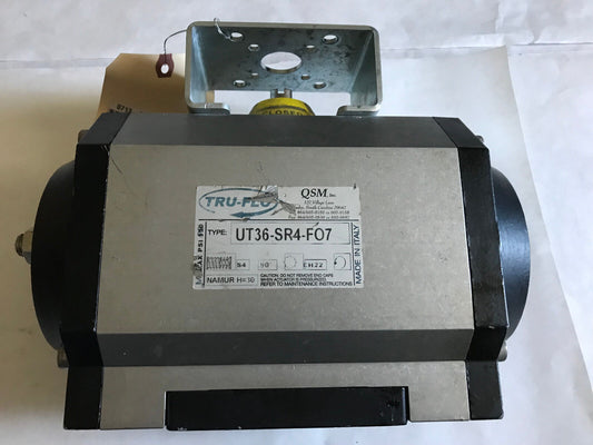 Tru-Flo Ut36-Sr4-Fo7 Pneumatic Actuator,150Psi,90* Rotation Ut36-Sr4-F07,Qsm,Ax