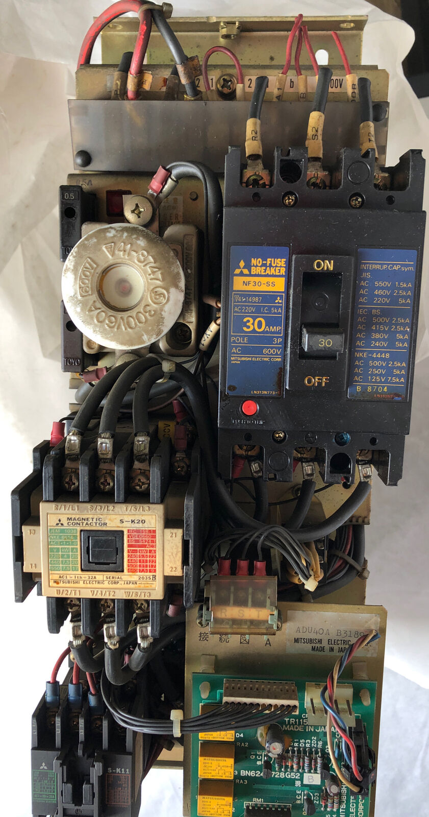 Mitsubishi Adu40a B3189 Mazak Meldas Cnc Supply Tr115a Nf30-Ss S-K20,Da