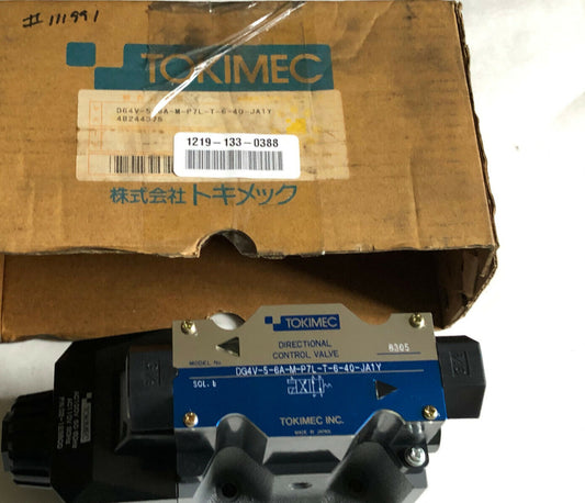 New Tokimec Dg4v-5-6A-M-P7l-T-6-40-Ja1y,02-123800 Directional Control Valve,Tj