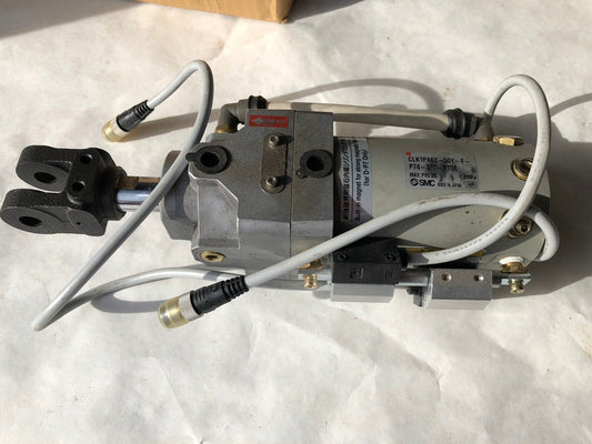 New Smc Clk1pa63-50Y-F-P74-376-X738 Pneumatic Cylinder/Clamp, Clk1pa63-50Y-F,Ta