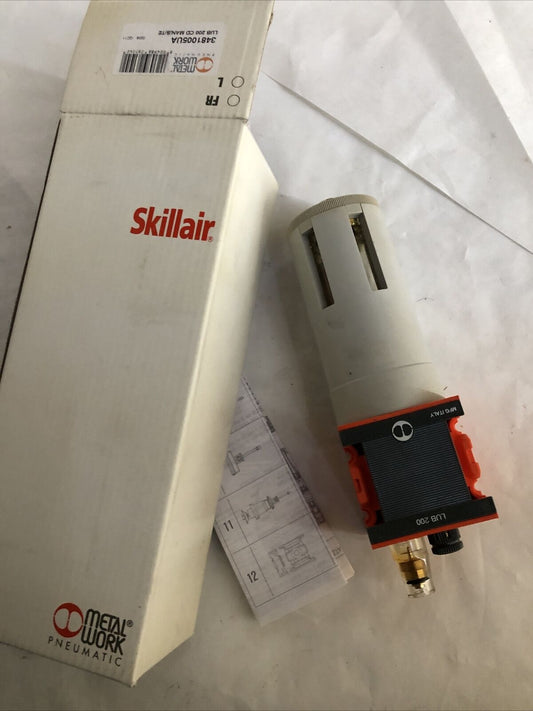 Metal Work 3481005Ua Pneumatic Lubricator Lub 200,Dc
