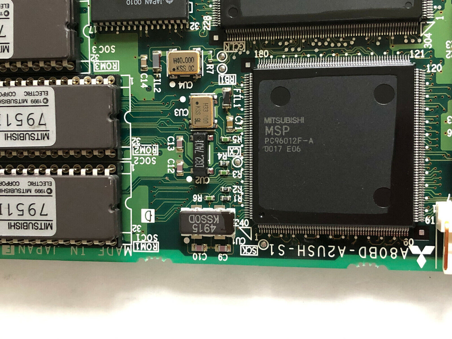 New Mitsubishi A80bde-A2ush-S1 A80bd-A2ush-S1 Pci Card A2ush-S1 Plc Cpu,Fl,Sv,Cw