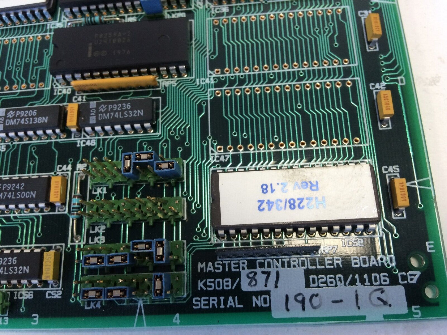 Talyrond D260/1106 B7,300 Master Control Board D260/1106 K508/871,D260/1106,Er
