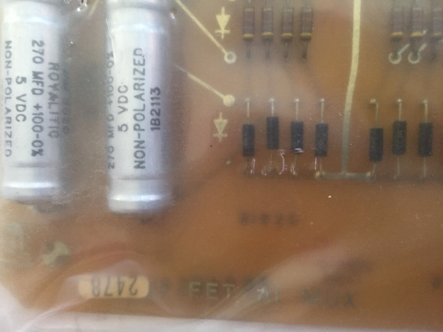 Fischer & Porter 85B389u02,358E913 Rev4 Abb Fet Ai Mux  Board,Ed