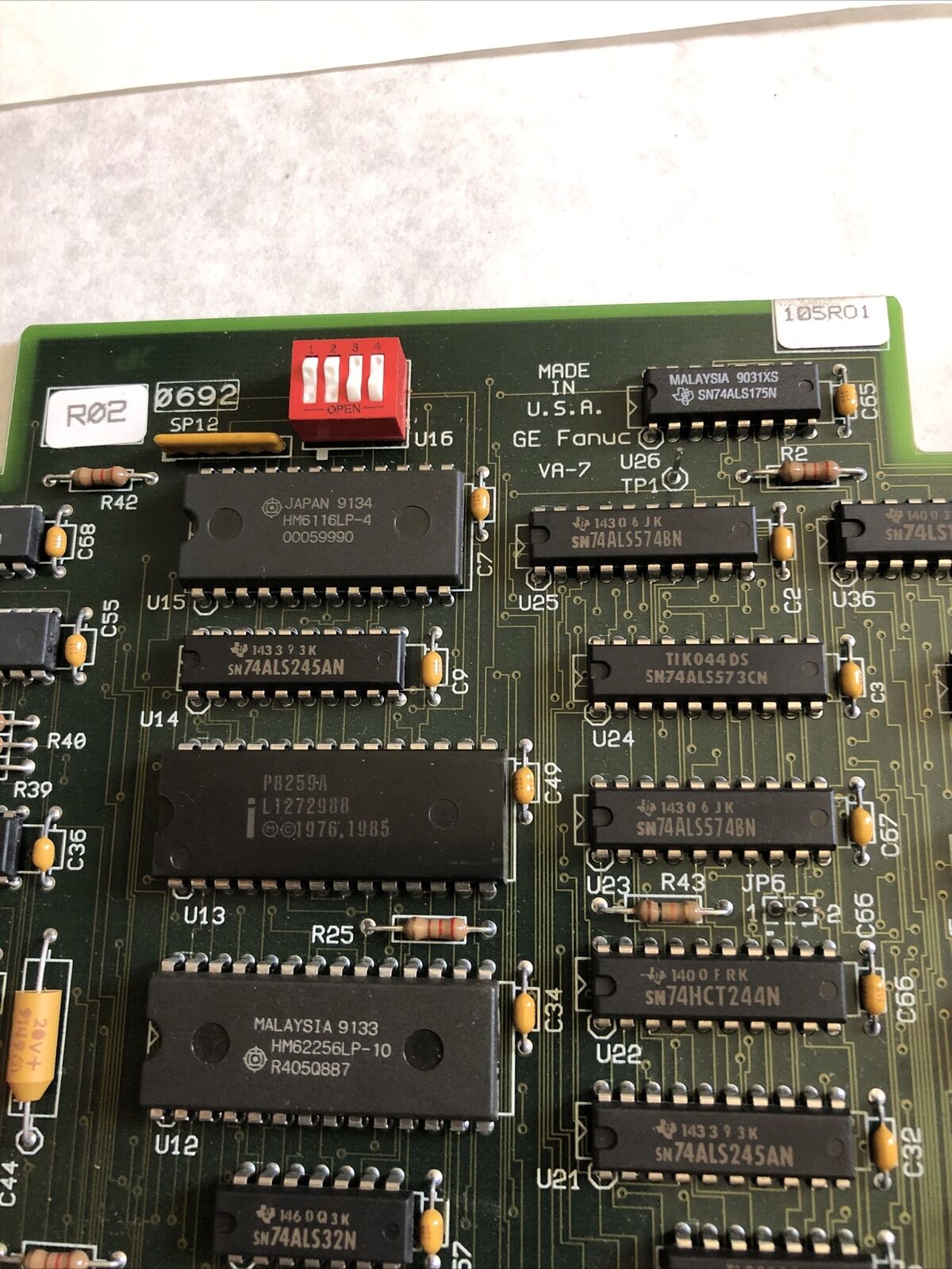 Ge Fanuc Ic660 Cbb902j,44A729654-001R00/0 Bus Control Board, 44A729654-001,Ed