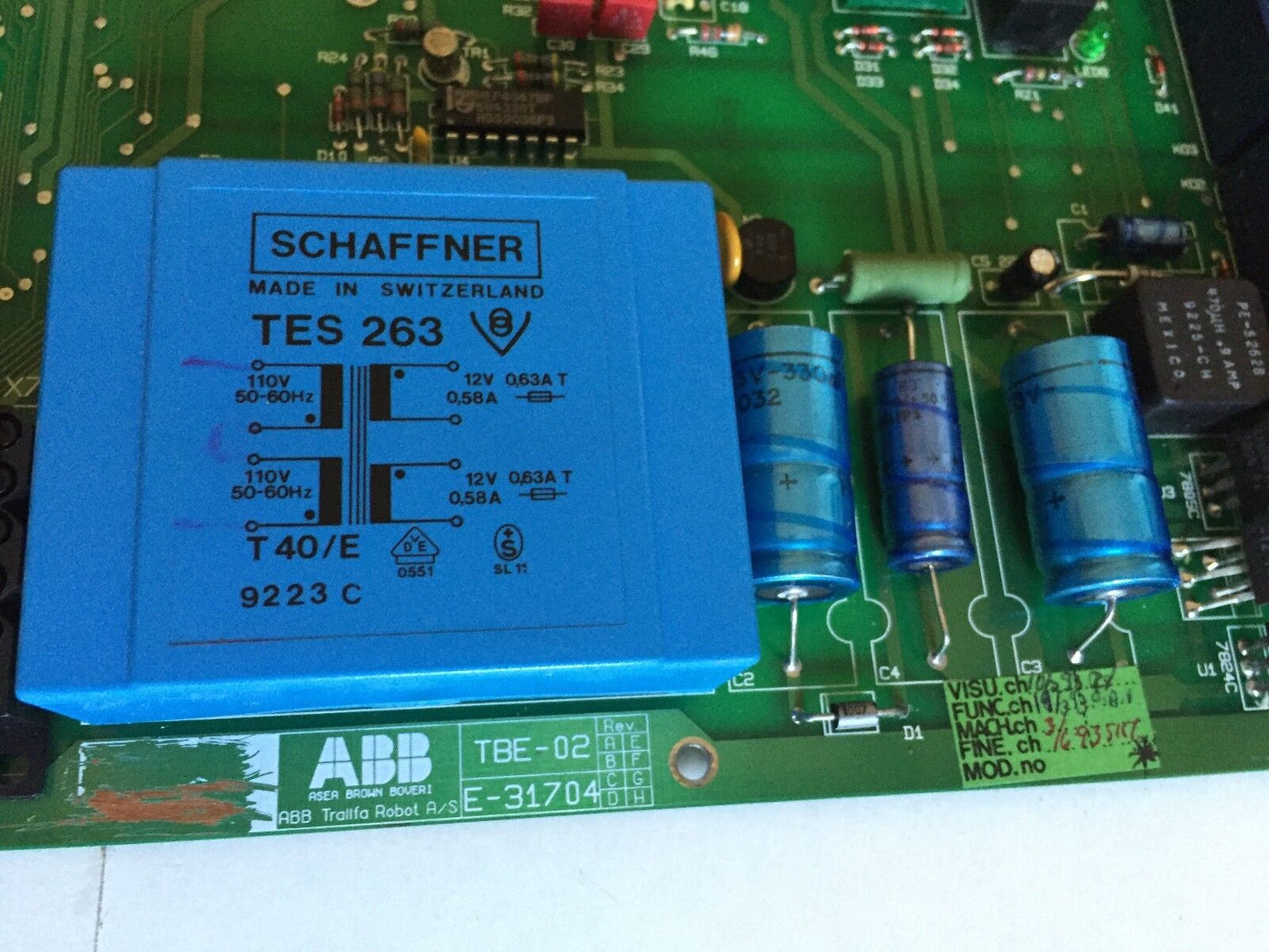Abb Tbe-02,Abb E-31704 Robotic Computer Control Board,Bb￼