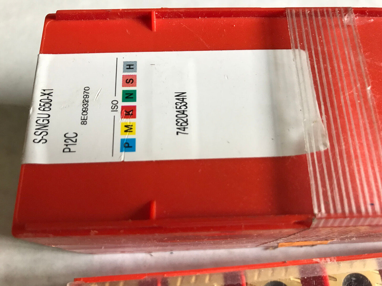 Lot 50 Sandvik S-Sngu 650-X1,Sandvik 746204534N, P12c Solid Carbide Insert,Ej
