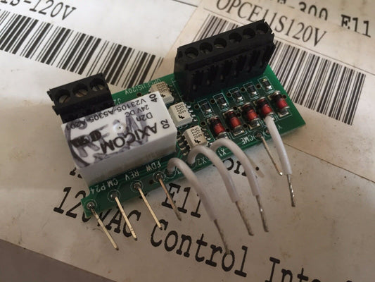 New Ge Opc-E11s-120V,Fuji Af-300 E11 120Vac Control Interface Relay,Az