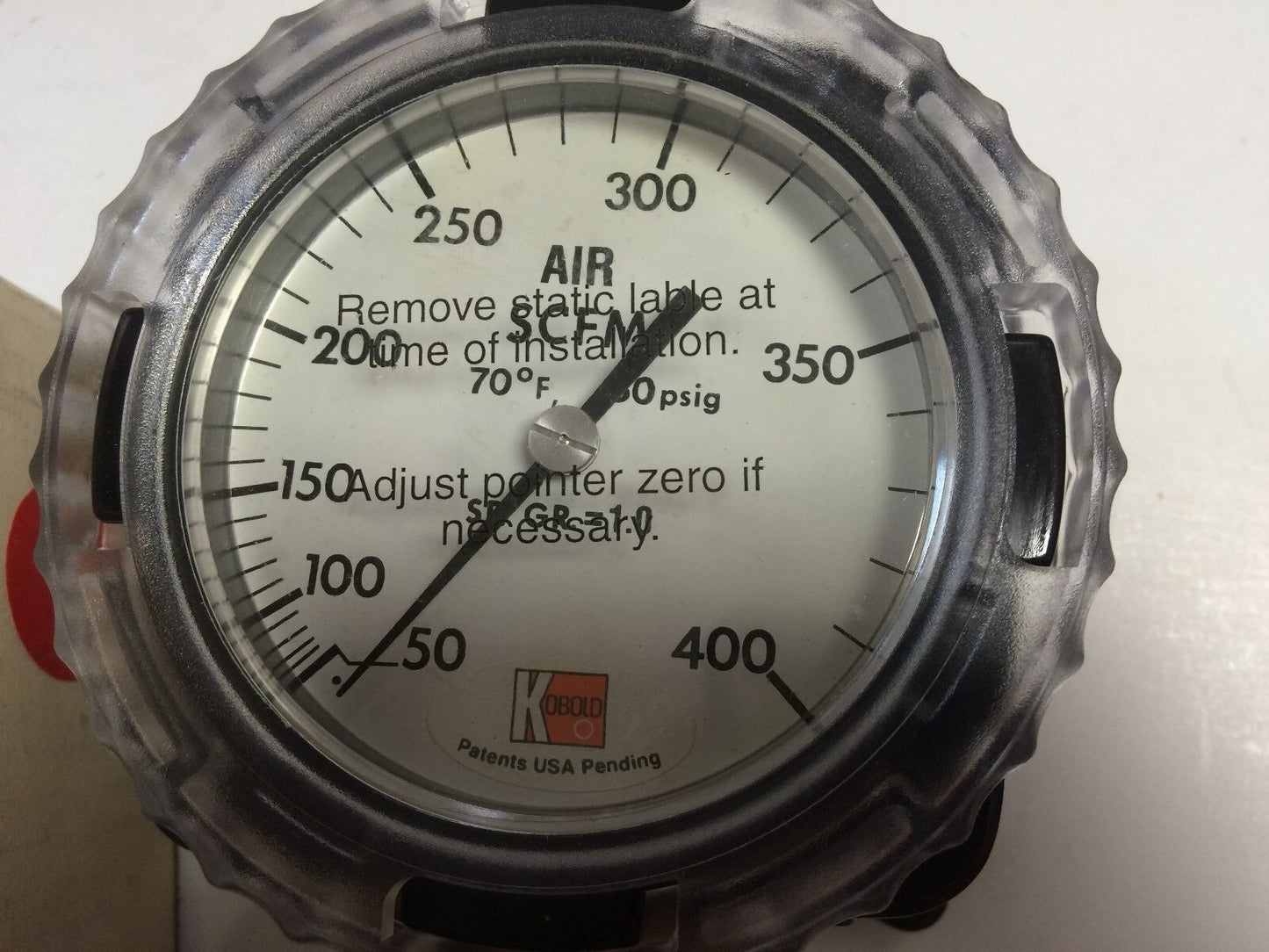 New Kobold Rcm-9122 Flowmeter, 1" Npt, Pneumatic,Dj