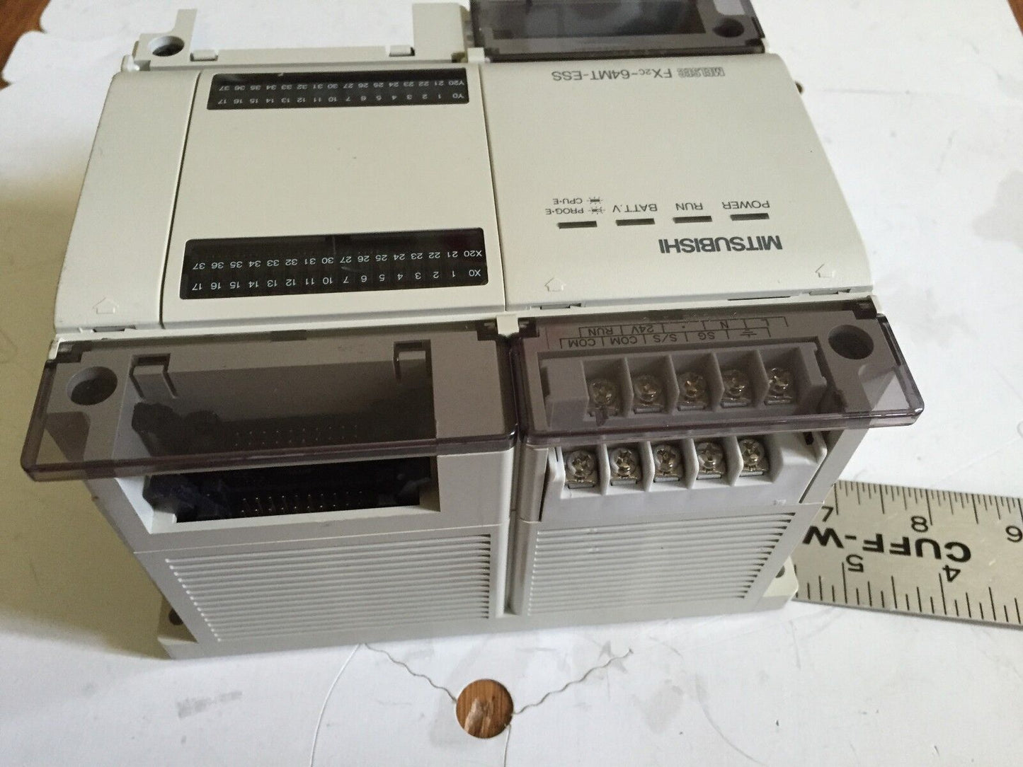New Mitsubishi Fx-2C-64Mt-Ess/Ul,Melsec Fx-2C-64Mt-Ess Plc 100-240Vac,Ea