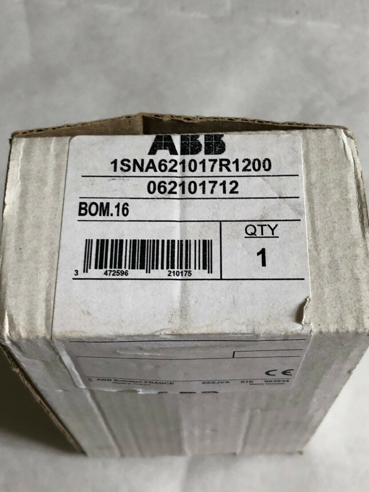 New Abb 1Sna621017r1200 Bom-16 Connector Interface ,Bp