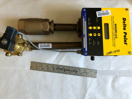 New 1-1/2" Npt Delta Point Dpl-50Gm-8-D24ba-Fd14-F-N Universal Flow Meter,Ck