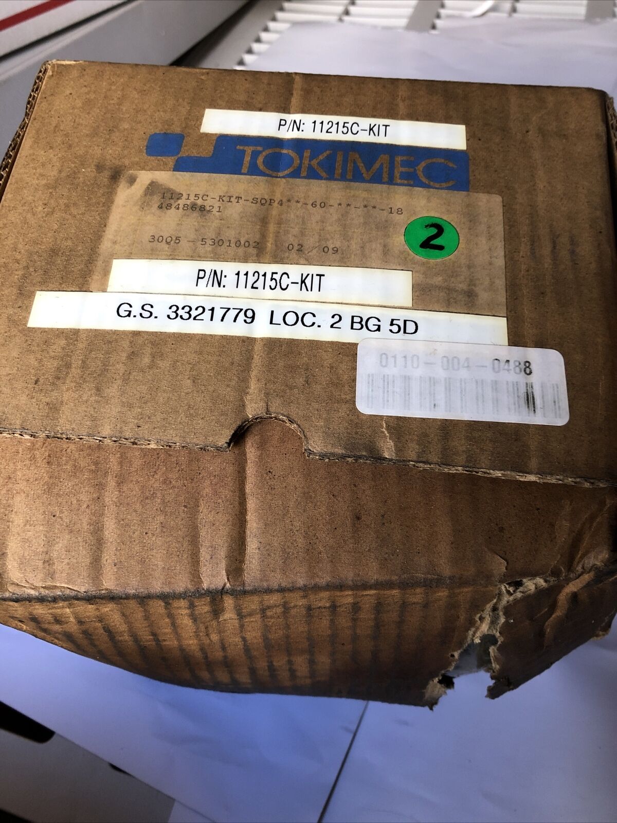 New Tokimec 45 Vc Hydraulic Pump Assembly Seal 11215C-Kit, G.S. 3321779,Fl