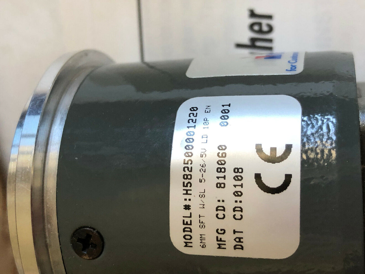 Danaher H5b2500001220,6Mm Sft W/Sl 5-26/5V Ld 10P En Dynapar H582500001220,Cf