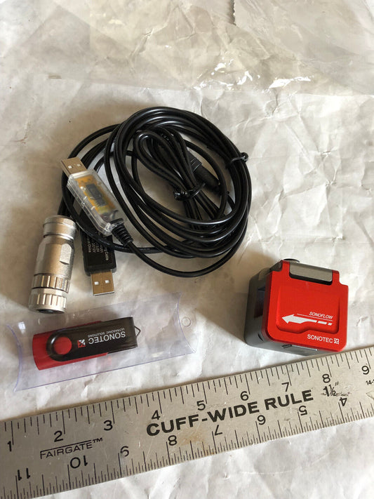 New Sonotec Sonoflow Co.55/160 V2.0 Yltrasonic Clamp-On Flow Meter,Jswu01,Ss