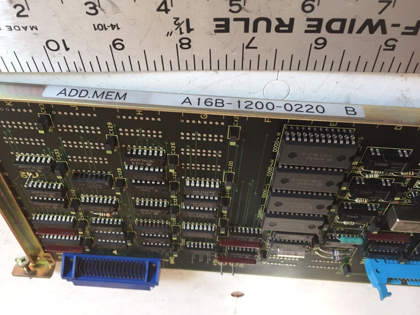 Fanuc A16b-1200-0220/03B,3M/T Control Board Pcb's A320-1200-T224/03,Ss