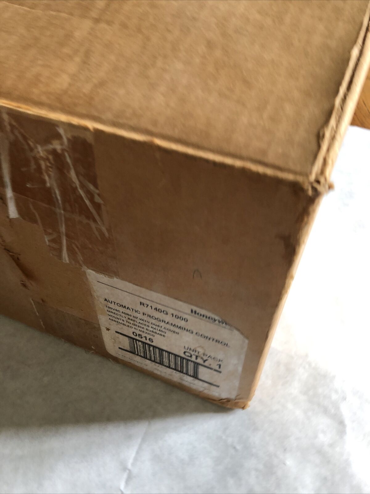 New Honeywell R7140g 1000,R7140g1000 Burner Control,Ew,Ec