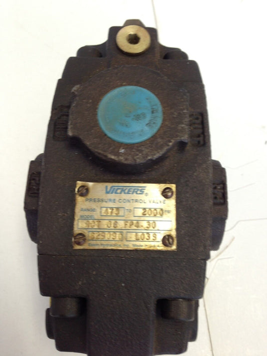 Vickers Rct-06-Fp4-30,Rct 06 Fp4 Hydraulic Pressure Control Valve 629090,L03s,Bx