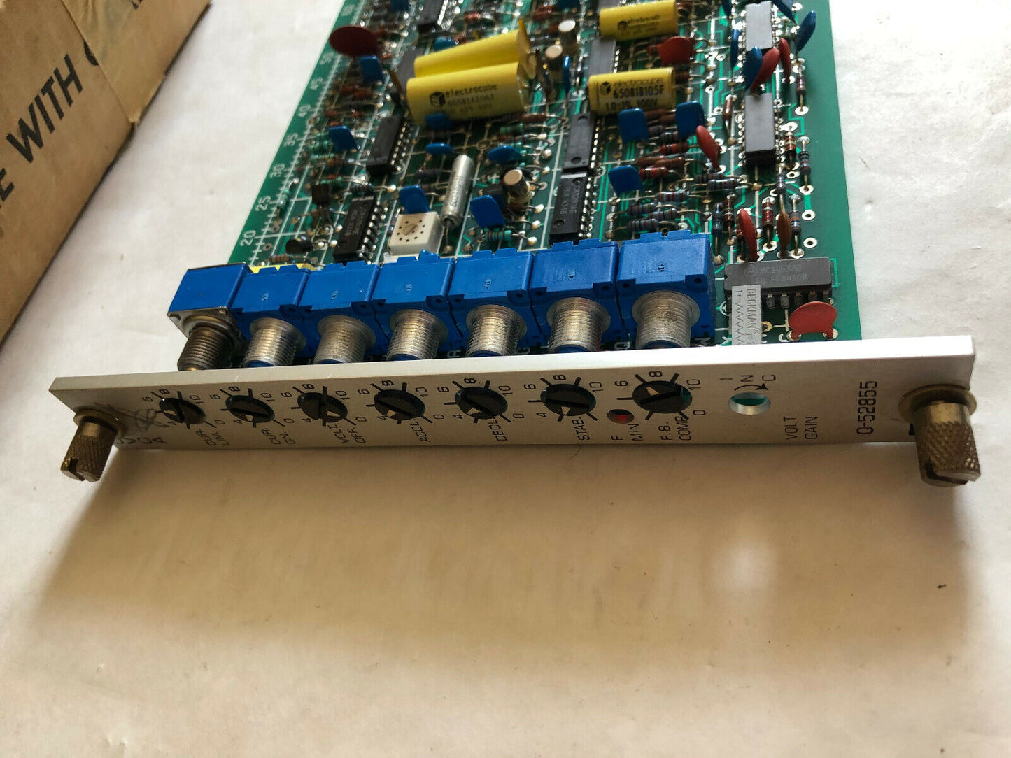 Reliance Electric 0-52855,O-52855 Pc Board Cvca,Cf