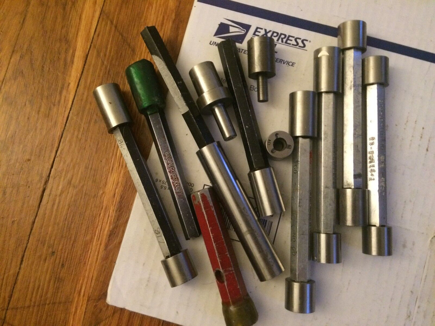 Used Lot Go No Go Gage Plug Guage .766,771,792,801,787,793,805,815,812  Bo8-2