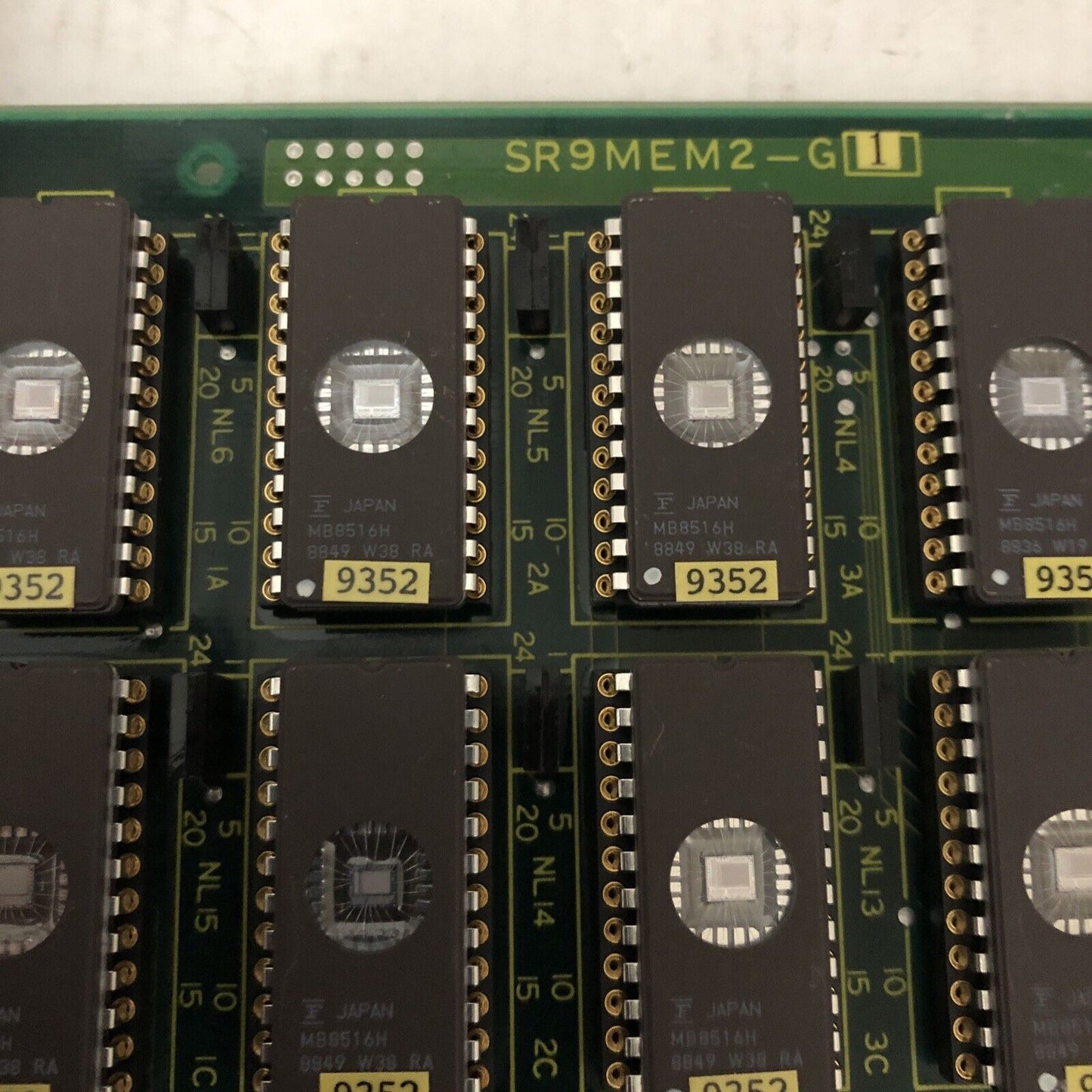 Toshiba 2N2b2236-A,Toshiba 2Z2b0048-1,Mem2 G001,Sr9mem2-G1 Memory,Sr9mem2-G1,Cs