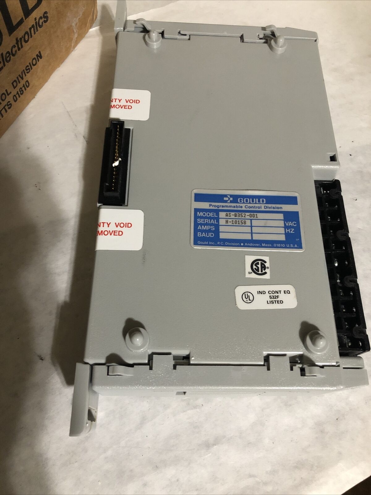 New Gould As-B352-001 Output Module B352 24Vdc Output,Modicon As B352 001 Ea,Ff
