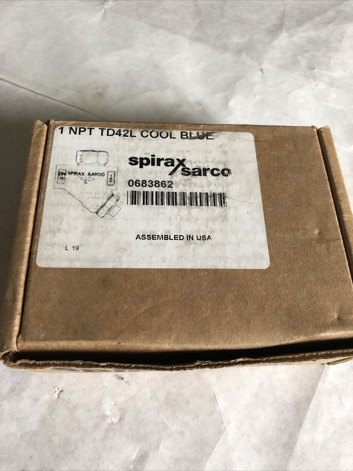 Spirax Sarco Td42l  L16 Valve Thermodynamic 1” Steel Steam Trap,A743 Ca40f,Bu