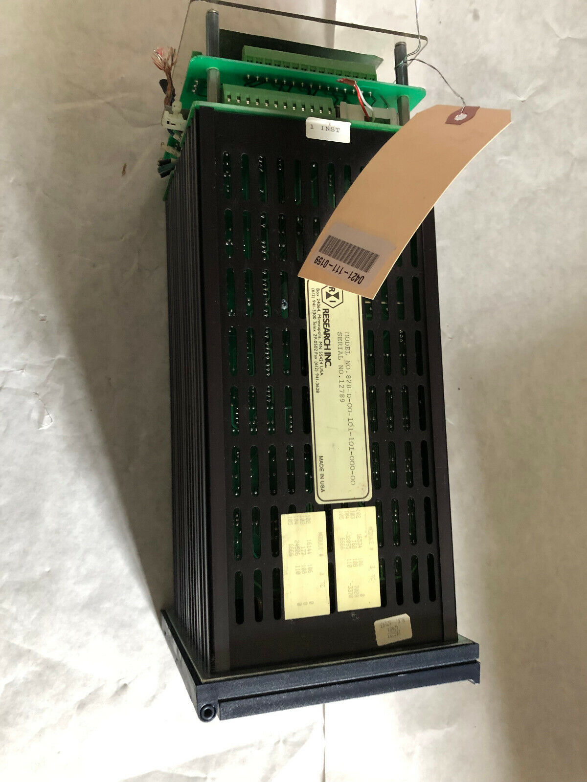Micristar 828-D-00-101-101-000-00 Digital Progress Controller,828-D-00-101,Bp