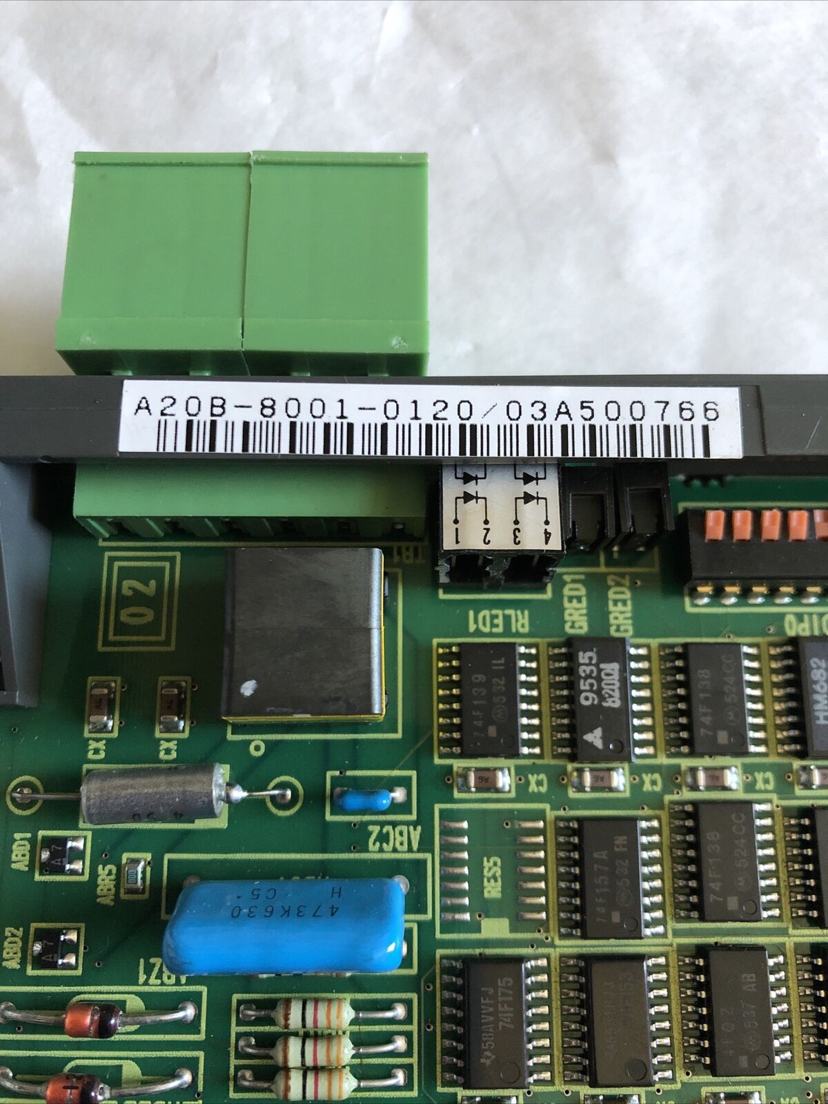 Fanuc A20b-8001-0120/03A,Fanuc A20b-8001-0120,A20b-1006-0220/01A,Ee