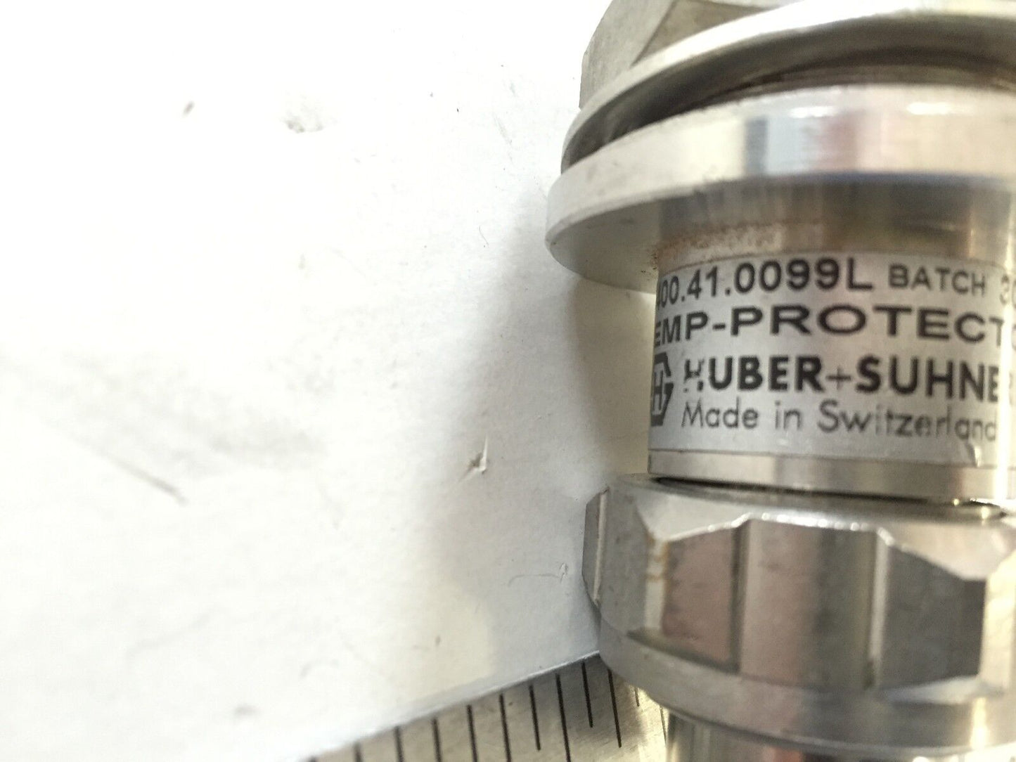 New Huber Suhner 3400.41.0099L Emp Protector Connector ,Sc