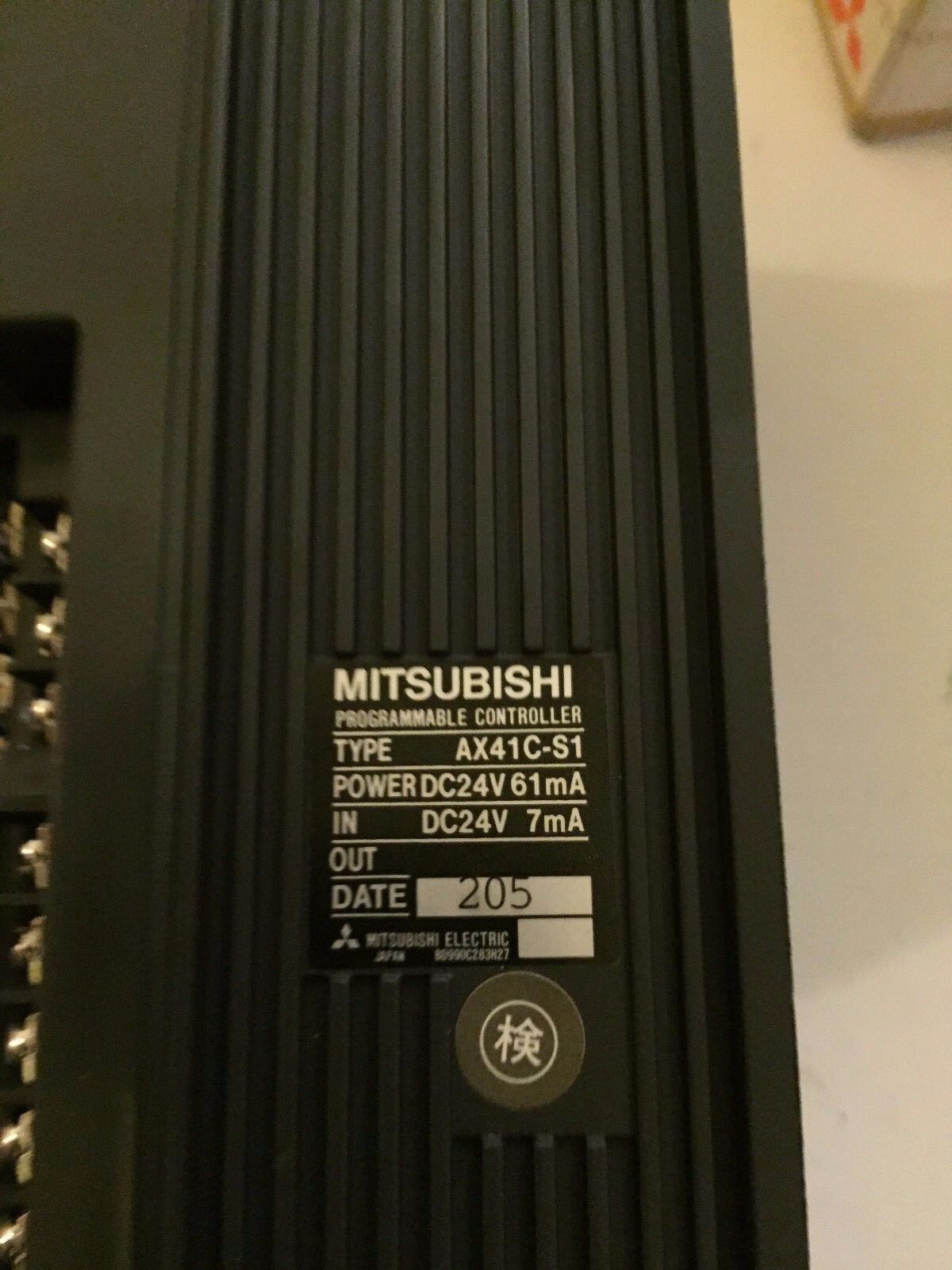 New Mitsubishi Ax41c-S1 Melsec Dc24v 7Ma,Ej