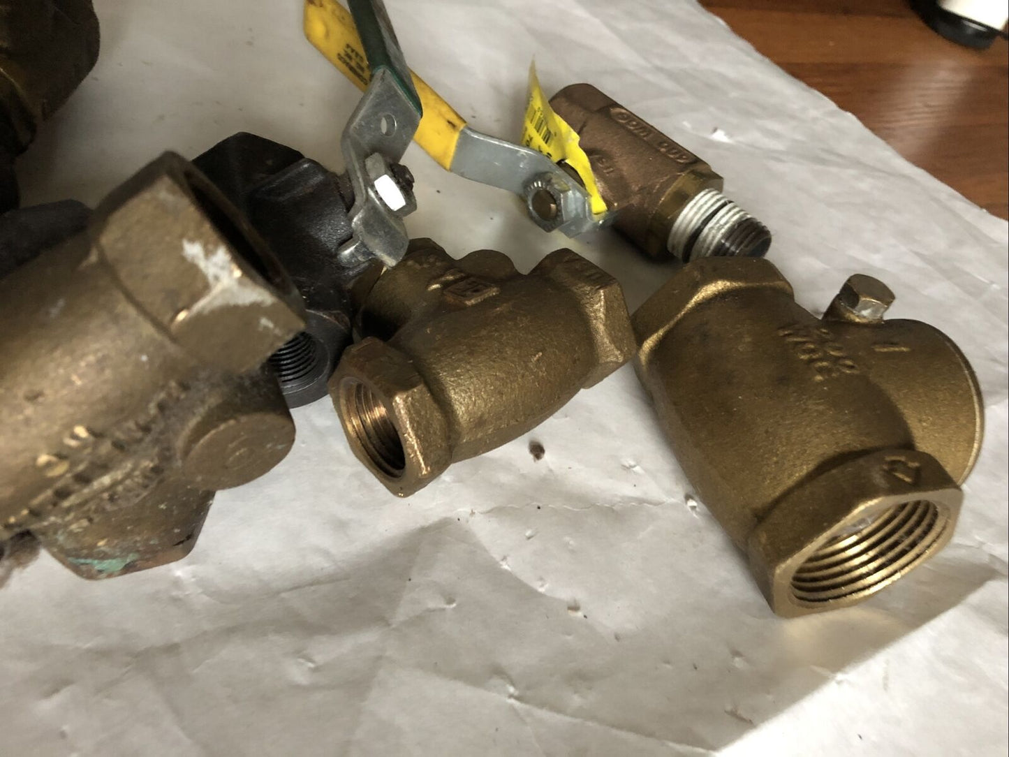 New &Used Lot 3/8,1/2,3/4",1" Union,Check Valve Y-Straner Pipe Plumbing,Ay