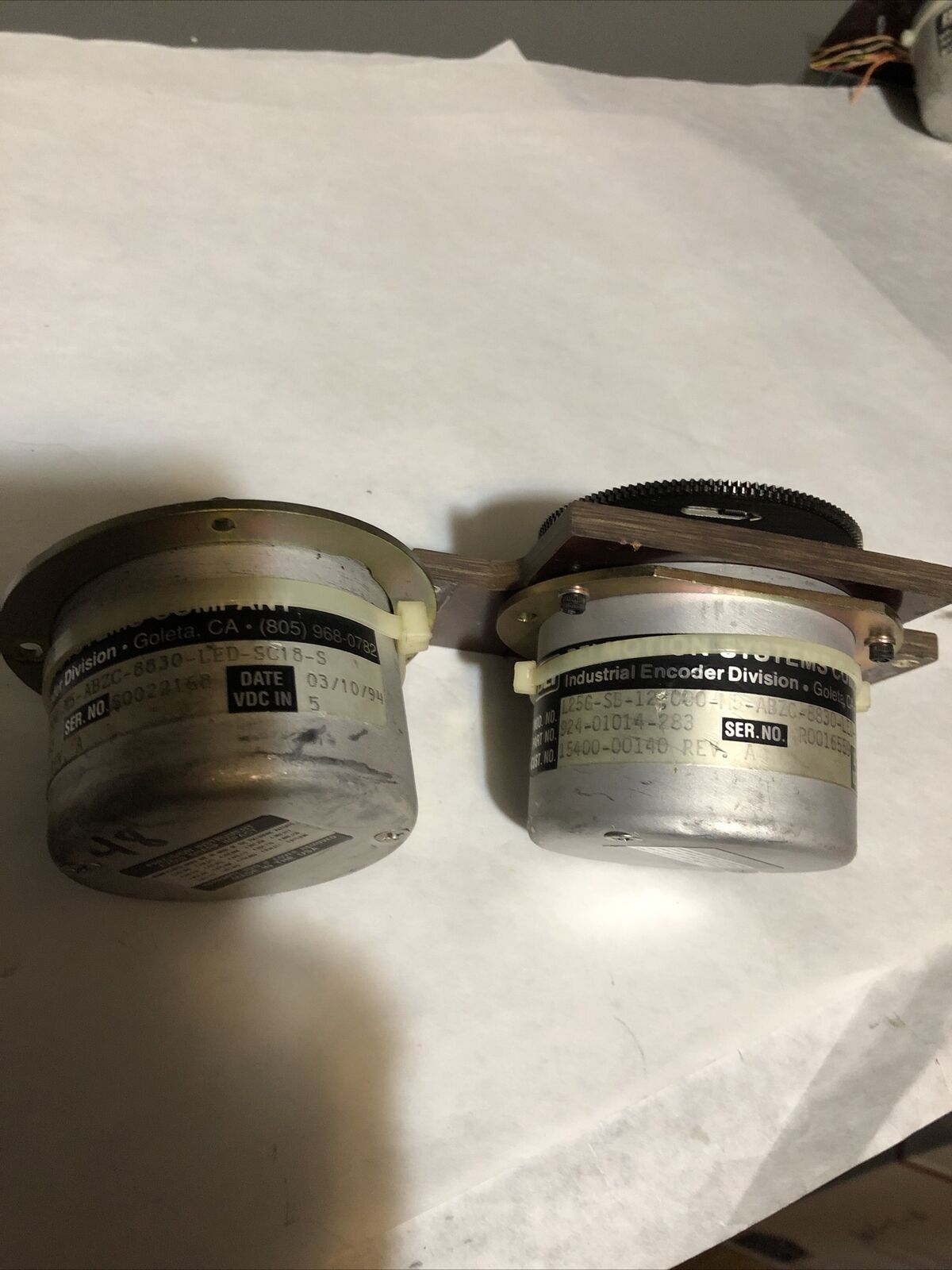Bei L25g-Sb-12,000-M5-Abzc-8830-Led-Sc18-S Encoder,924-01014-283,5 Vdc,Bp