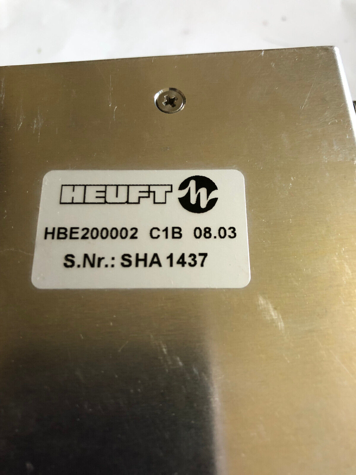 New Heuft Hbe200002 C1b 08.03 Programmable Controller Module,Hbe200002c1b0803,Ef