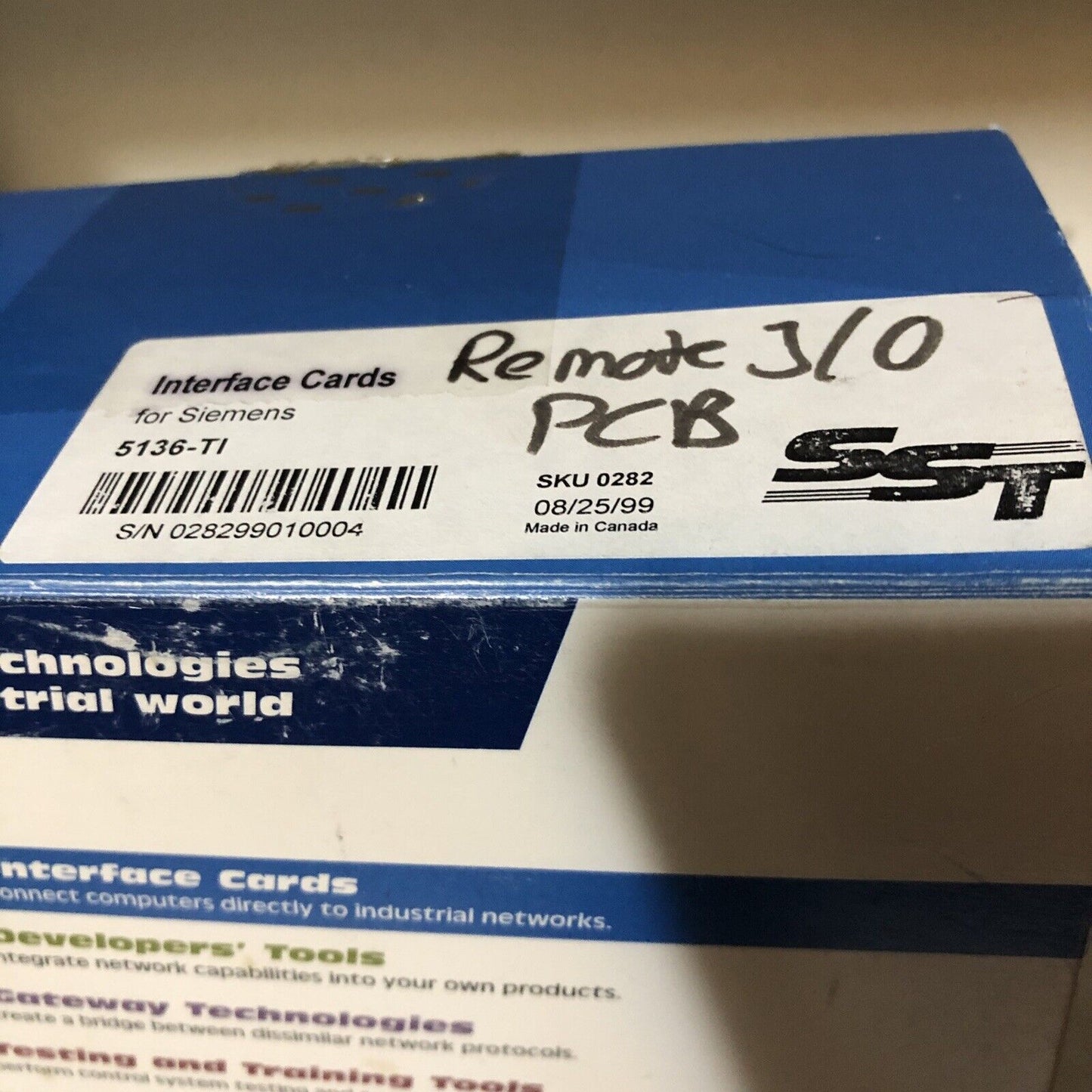 New Sst 5136 Tipc,5136-Ti Remote I/O Isa Pc Card For Siemens 5136-Ti-Isa  ,Bx