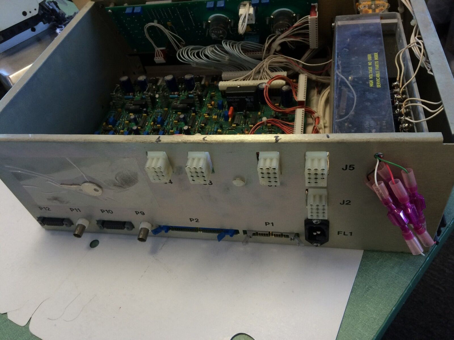 Laser Power Conditioner Pt # 227250 Rev D  Script 75, Maxwell, Tjs,Bn