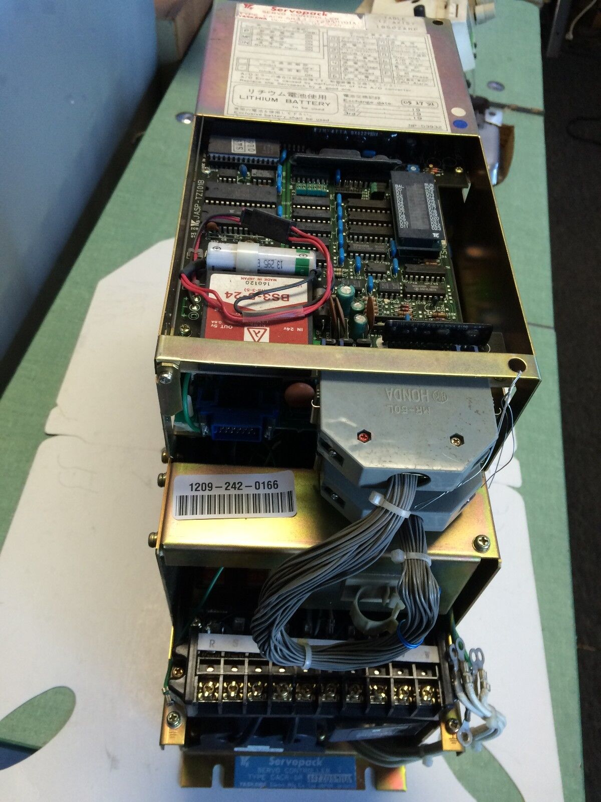 Yaskawa Cacr-Sr 44Tz0smy01a,Cacr-Sr-44 Tz9smy01a,Jasp Servopack,44Tzosmy01a, Ch
