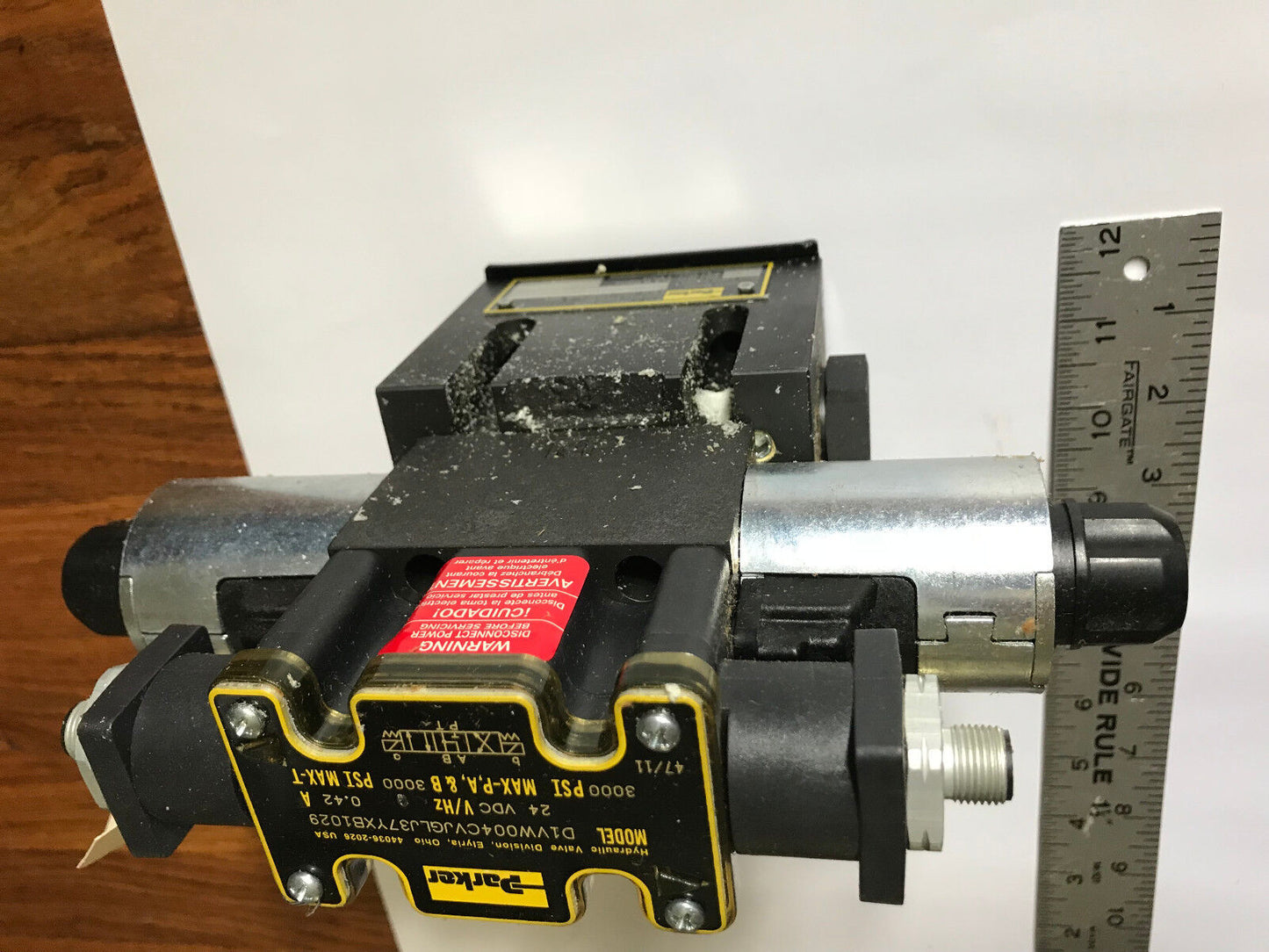 Parker D1vw004cvjgl J37yxb1029 Hydraulic Directional Control Valve,D31vw011c4,Br