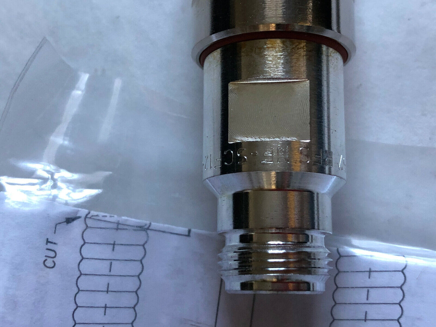 New Bn846057 Rfs Nfs Nf-Scf12-070 D Radio Frequency Connector 1/2" Cable,Tn